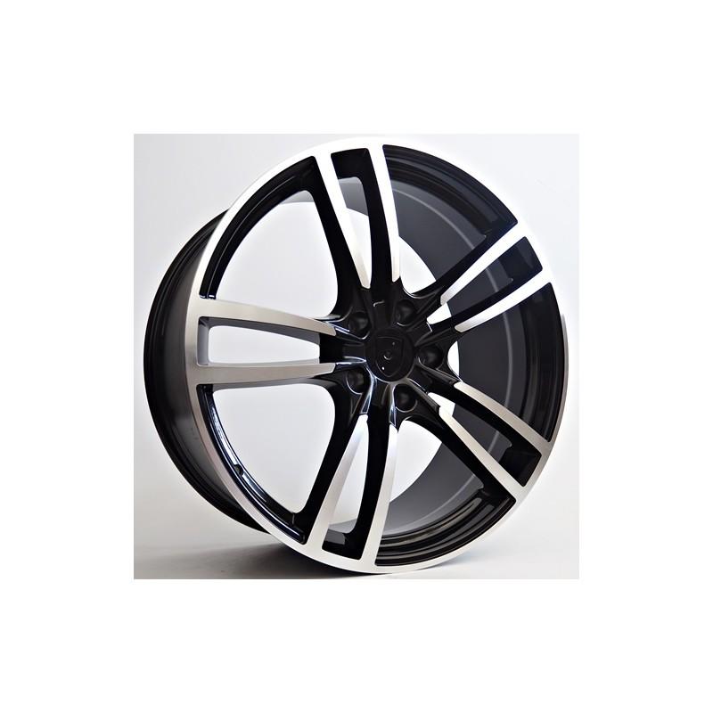Llanta st wheels stream 11x21 5x130 et55 71.56 black face machined