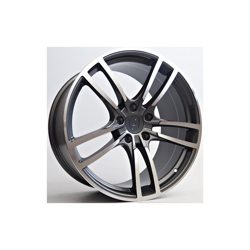 Llanta st wheels stream 9.5x21 5x130 et45 71.56 grey face machined