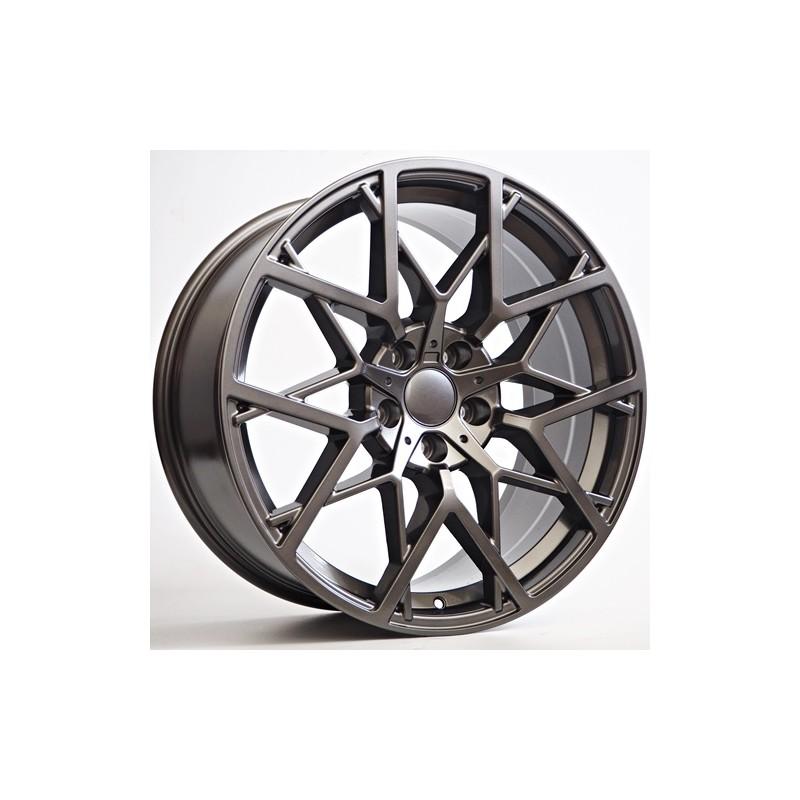 Llanta st wheels raven 9.5x20 5x120 et38 72.56 dark grey