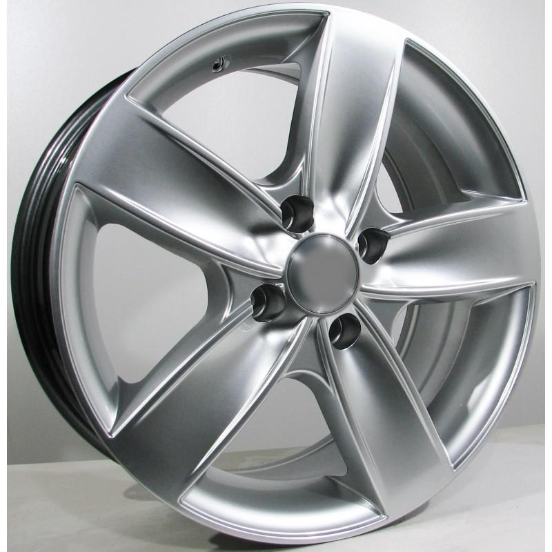 Llanta st wheels dezo 6.5x15 5x114.30 et35 73.10 hyper silver 