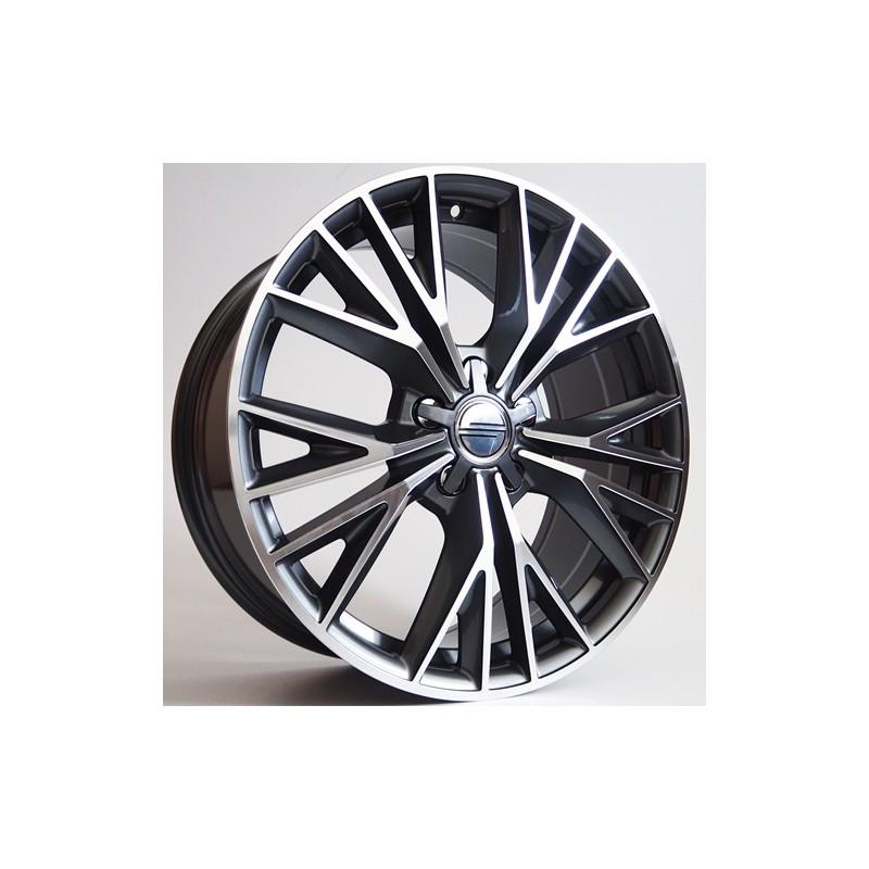 Llanta st wheels moris 8x18 5x112 et35 66.45 grey face machined 