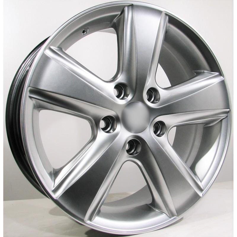 Llanta st wheels axom 7x16 5x100 et43 73.10 hyper silver