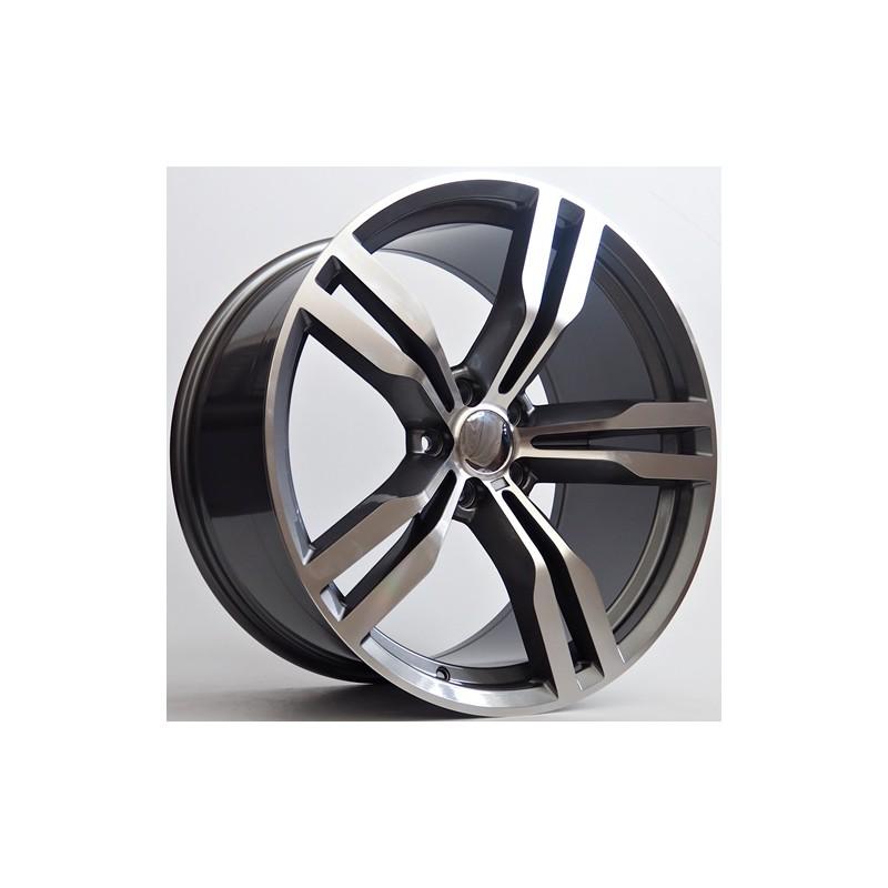 Llanta st wheels capri 10x20 5x112 et41 66.56 grey face machined