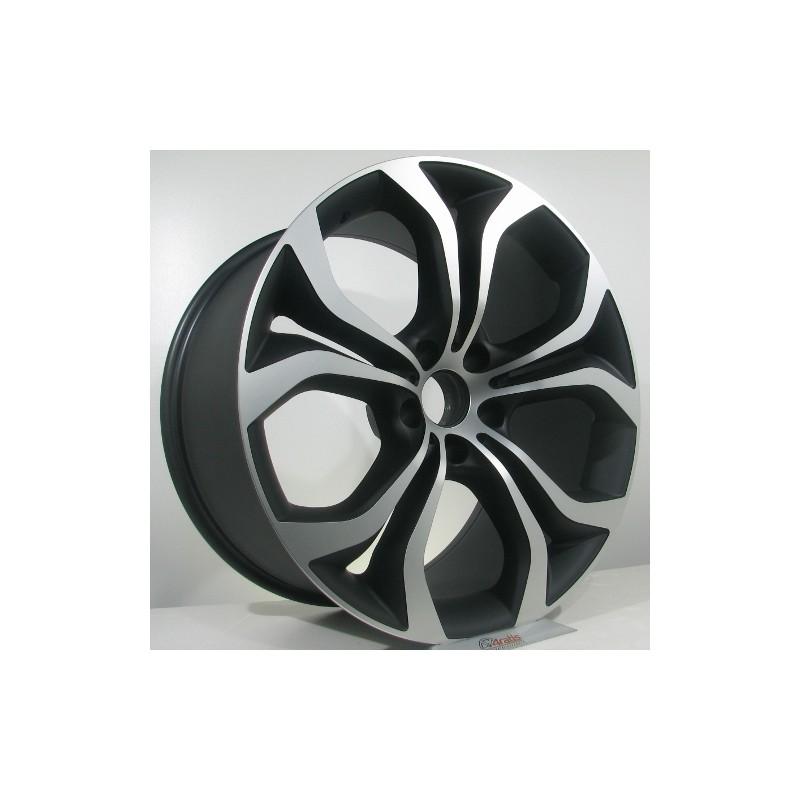 Llanta st wheels imito 10.5x20 5x120 et30 74.10 black matt face machined