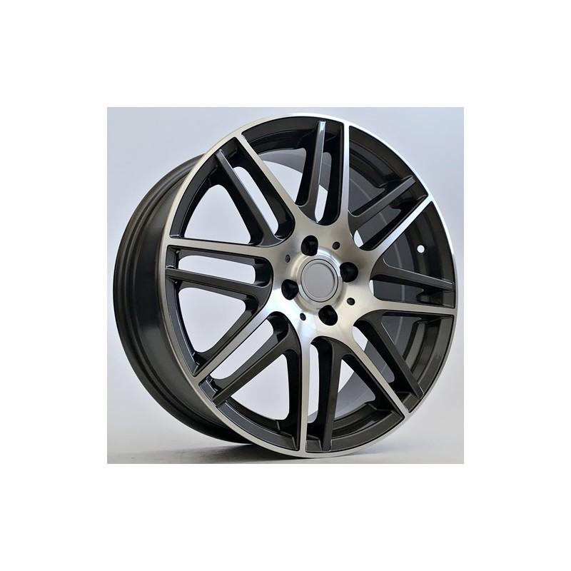 Llanta st wheels combo 6x16 4x100 et42 60.10 grey face machined