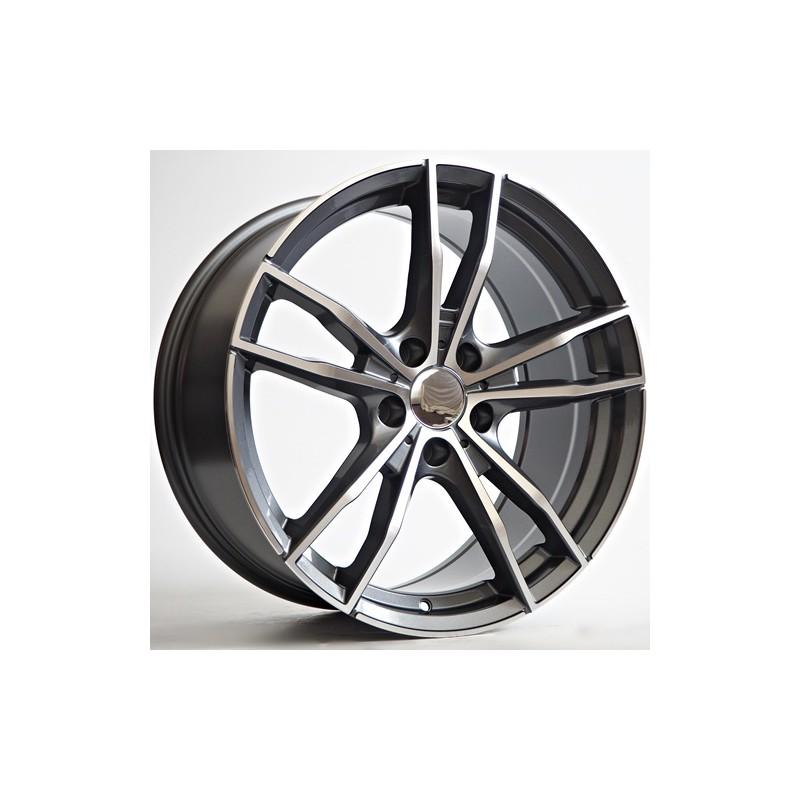 Llanta st wheels corpus 8x19 5x120 et35 72.56 grey face machined