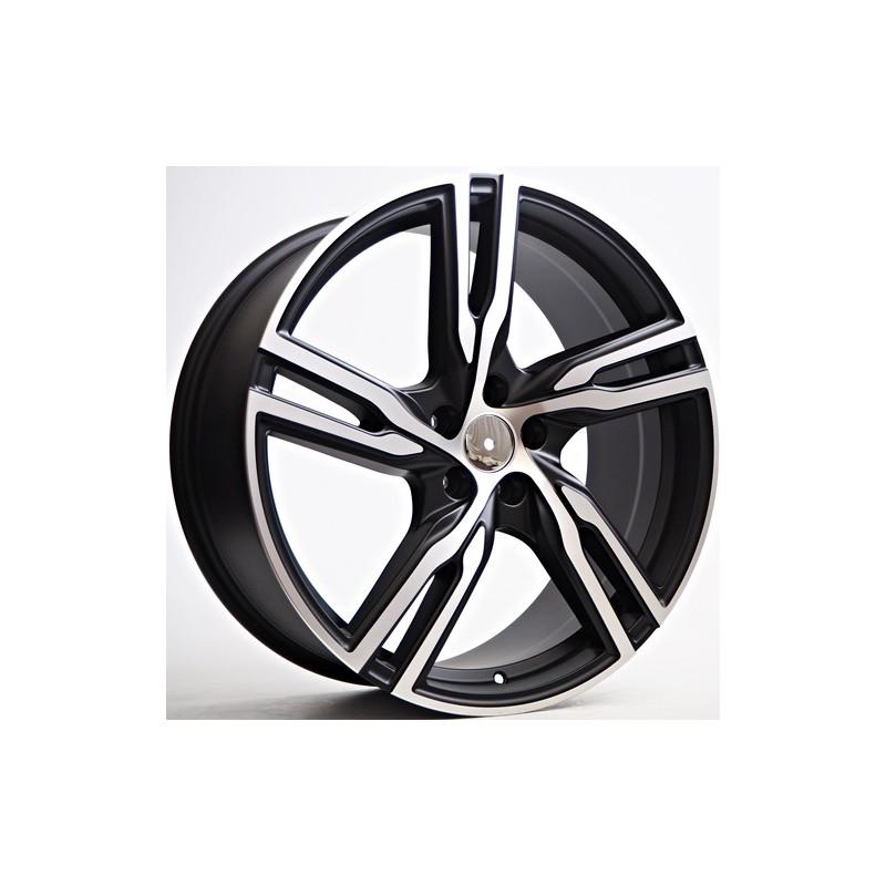 Llanta st wheels globe 8x18 5x108 et45 67.10 black matt face machined