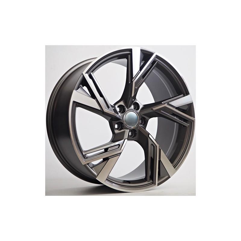 Llanta st wheels abri 9x20 5x112 et42 66.46 grey face machined