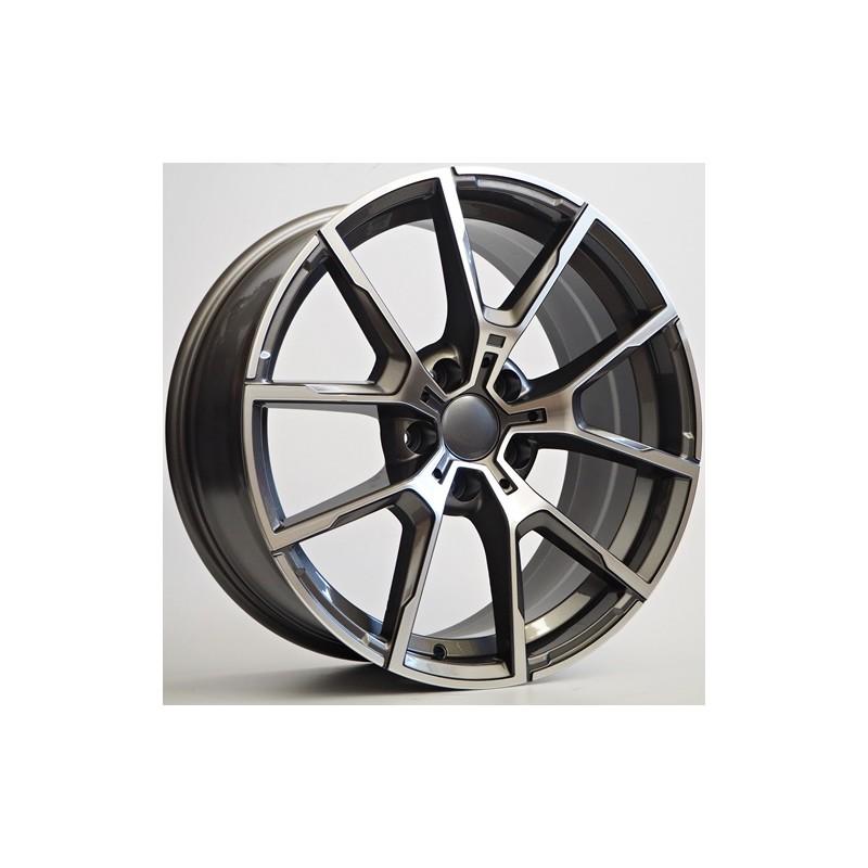 Llanta st wheels torn 9.5x19 5x112 et35 66.56 grey face machined