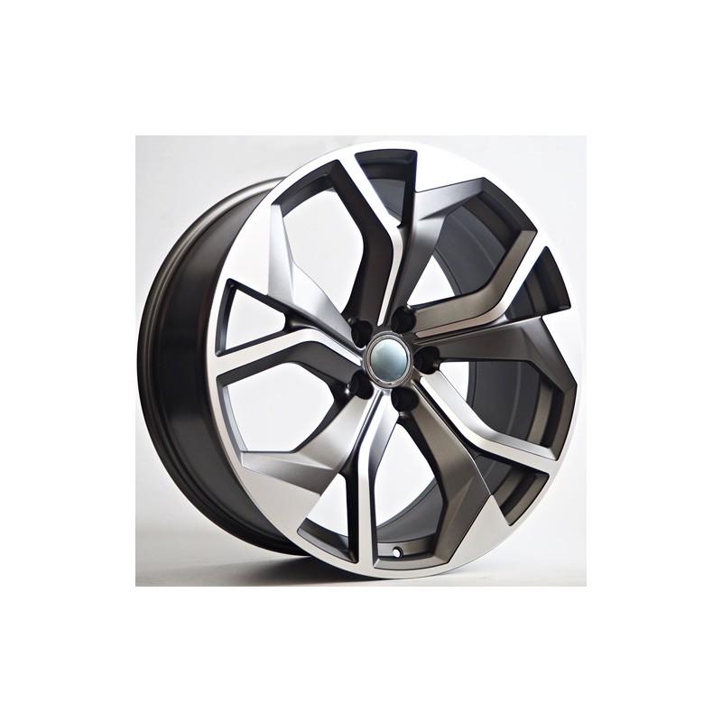Llanta st wheels 9.5x21 5x112 et33 66.46 grey matt face machined