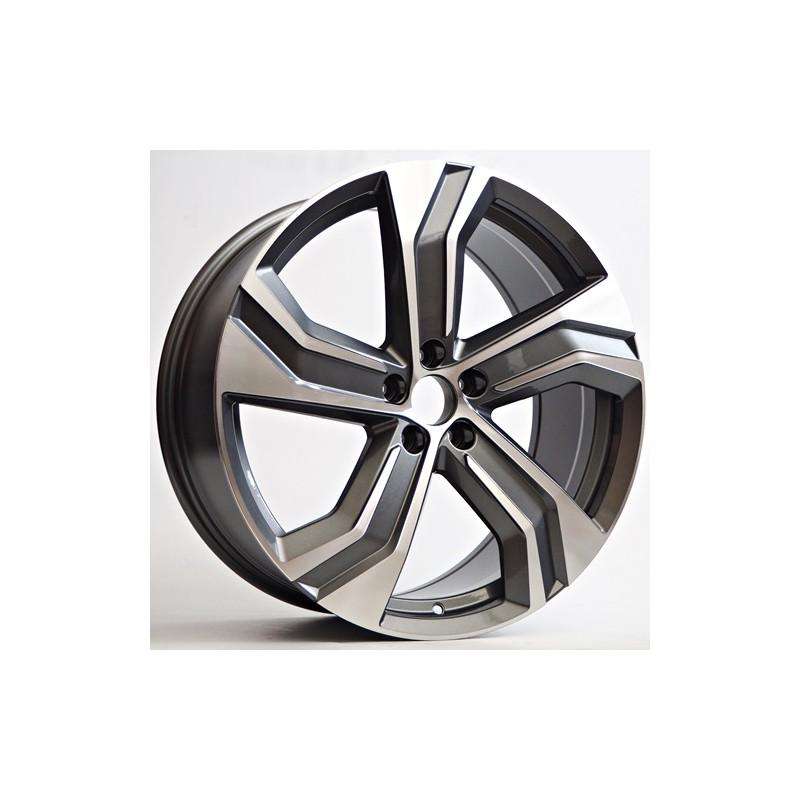 Llanta st wheels 8.5x20 5x108 et45 67.10 grey face machined