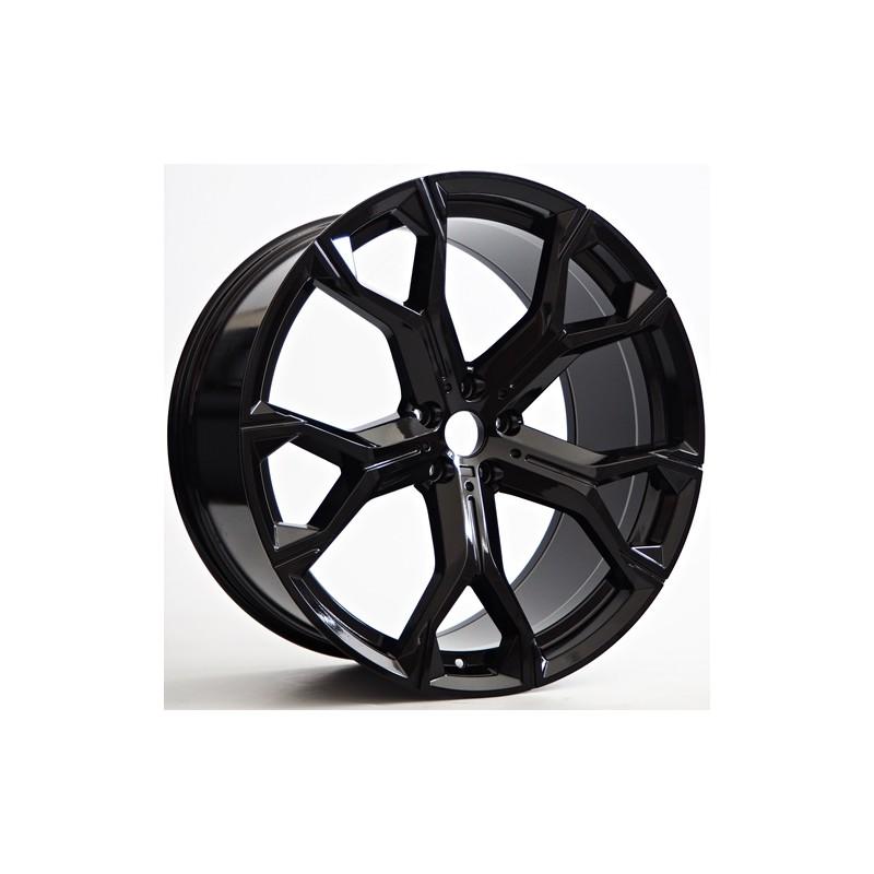 Llanta st wheels 10.5x20 5x112 et40 66.60 black