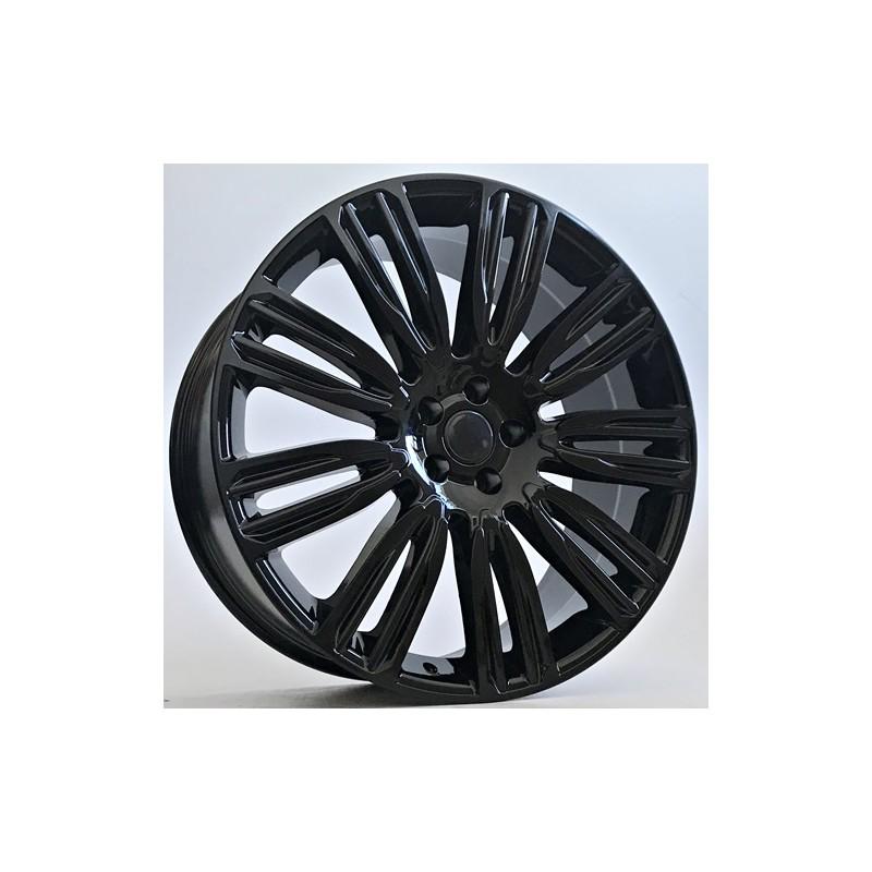 Llanta st wheels 9.5x22 5x108 et45 63.40 black