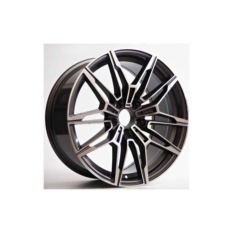 Llanta st wheels 9x19 5x120 et38 72.60 grey face machined