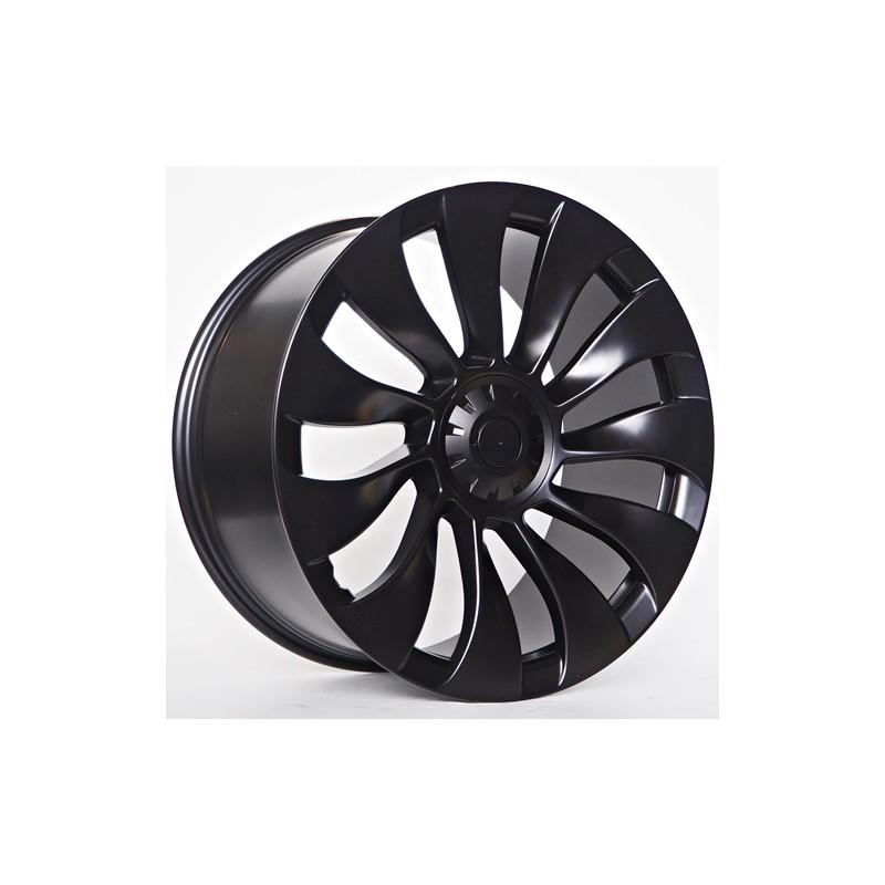 Llanta st wheels volt 9.5x21 5x114.30 et40 64.10 satin black