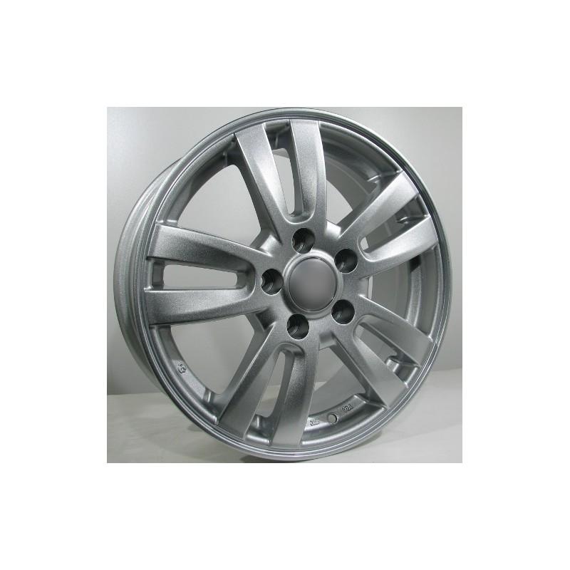 Llanta st wheels piano 6x15 5x105 et39 56.60 silver 