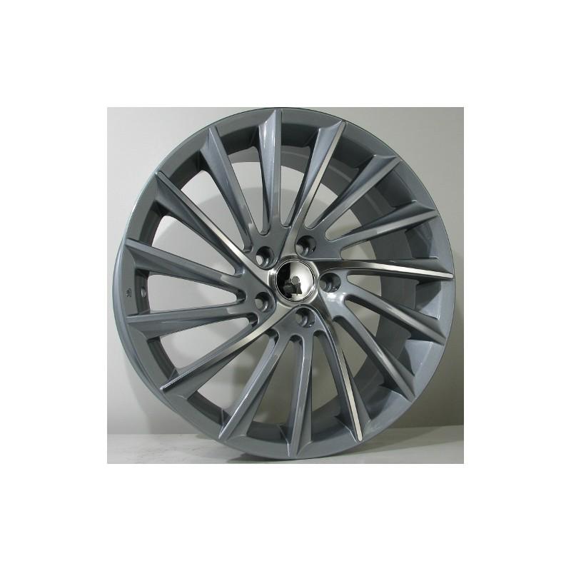 Llanta st wheels villar 7.5x17 5x110 et30 65.10 grey face machined 