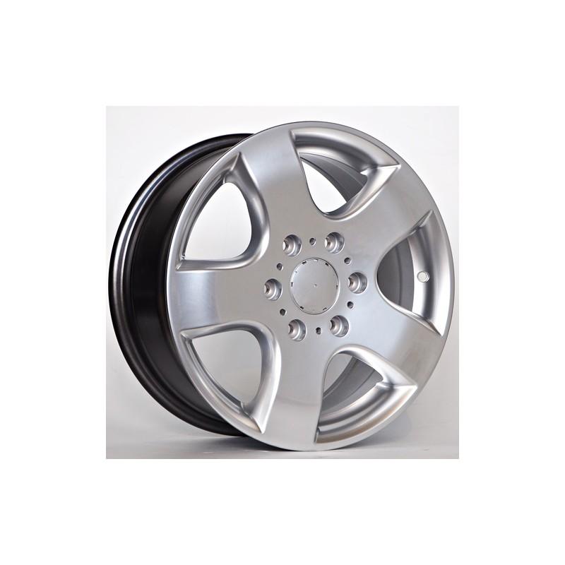 Llanta st wheels bevers 7x16 6x130 et60 84.10 hyper silver