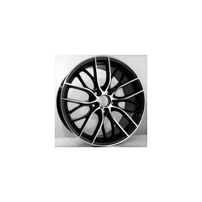 Llanta st wheels sigulo 9x18 5x120 et38 72.60 black face machined