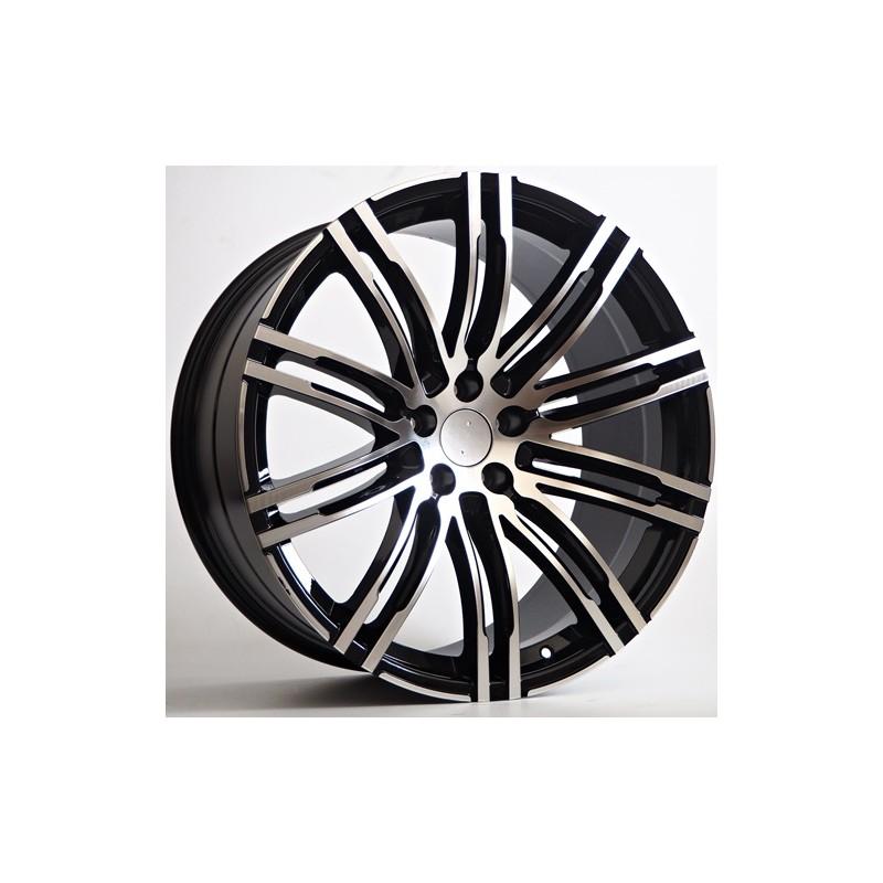 Llanta st wheels parma 10x21 5x112 et19 66.46 black face machined