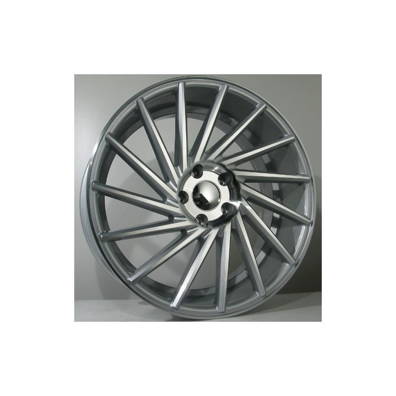 Llanta st wheels taora 9.5x20 5x120 et35 72.60 silver face machined 