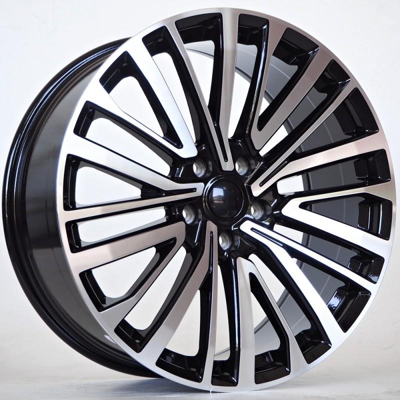 Llanta st wheels luke 8.5x20 5x120 et45 65.10 black face machined