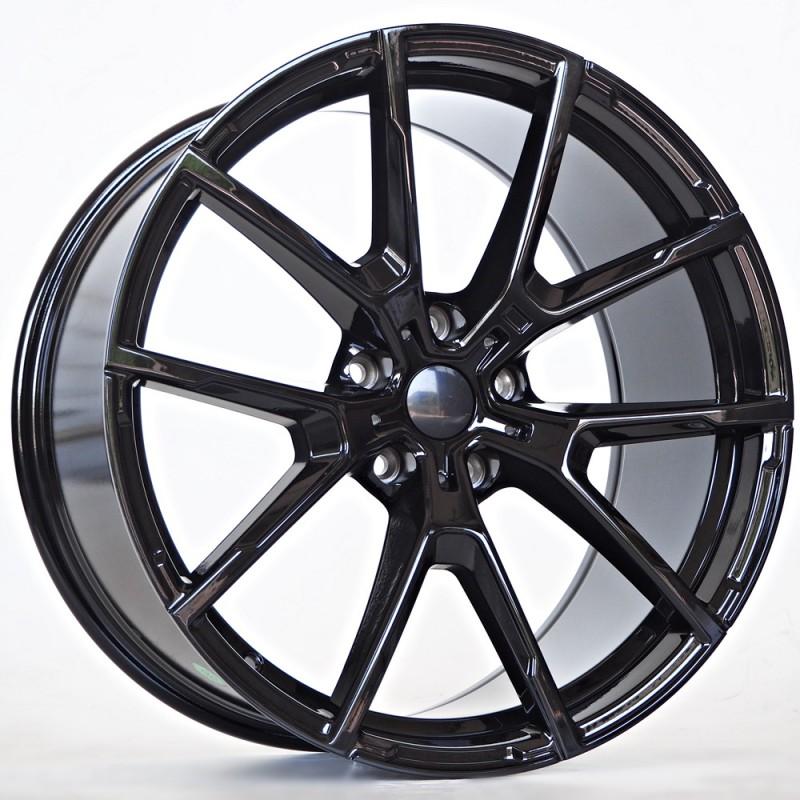 Llanta st wheels torn 9.5x20 5x120 et40 72.60 gloss black