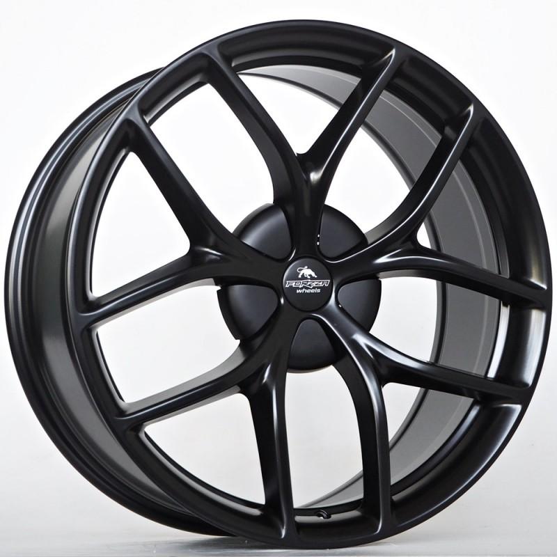 Llanta forzza urban 8.5x20 5x114.30 et40 64.15 satin black