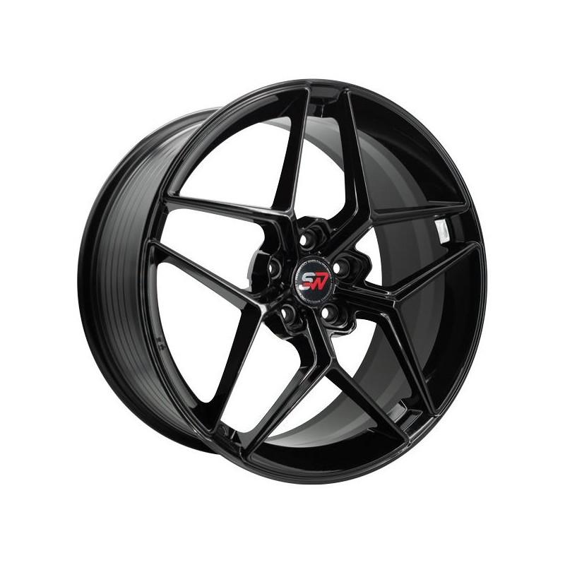 SPACWHEELS SW53 8.5X19 5X100 ET45 73.1 NEGRO