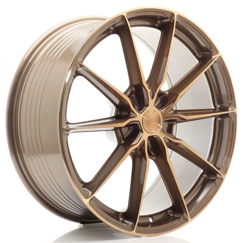 Llanta jr wheels jr37 21x10 et10-64 5h blank platinum bronze