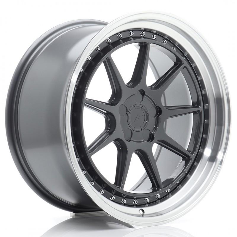 JR Wheels JR47 19x9,5 ET15-35 5H BLANK Hyper Gray w/ Machined Lip