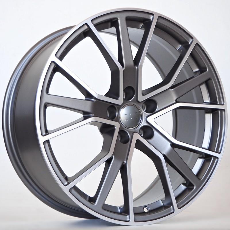 Llanta st wheels trend 9x20 5x112 et32 66.50 satin gunmetal machined face