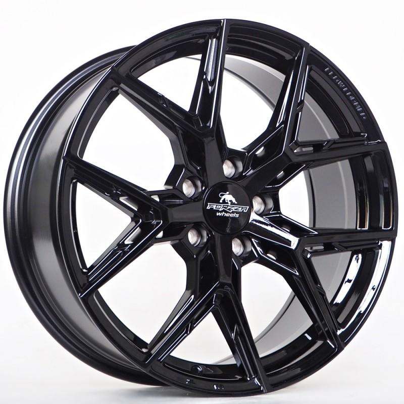 Llanta forzza gravity 8x18 5x114.30 et42 73.10 black