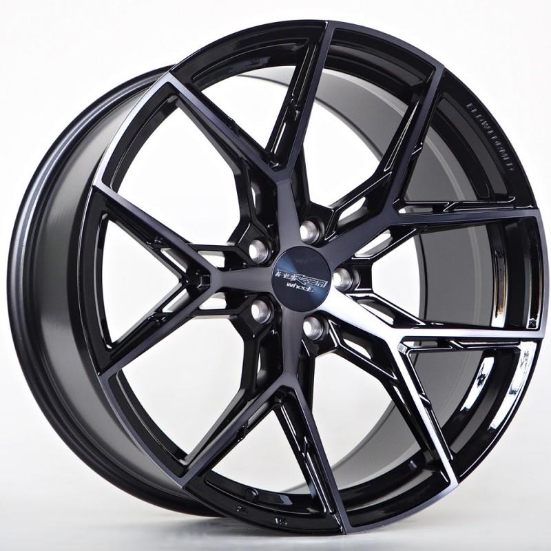 Llanta forzza gravity 10x20 5x112 et40 66.56 bfm + black clear coat