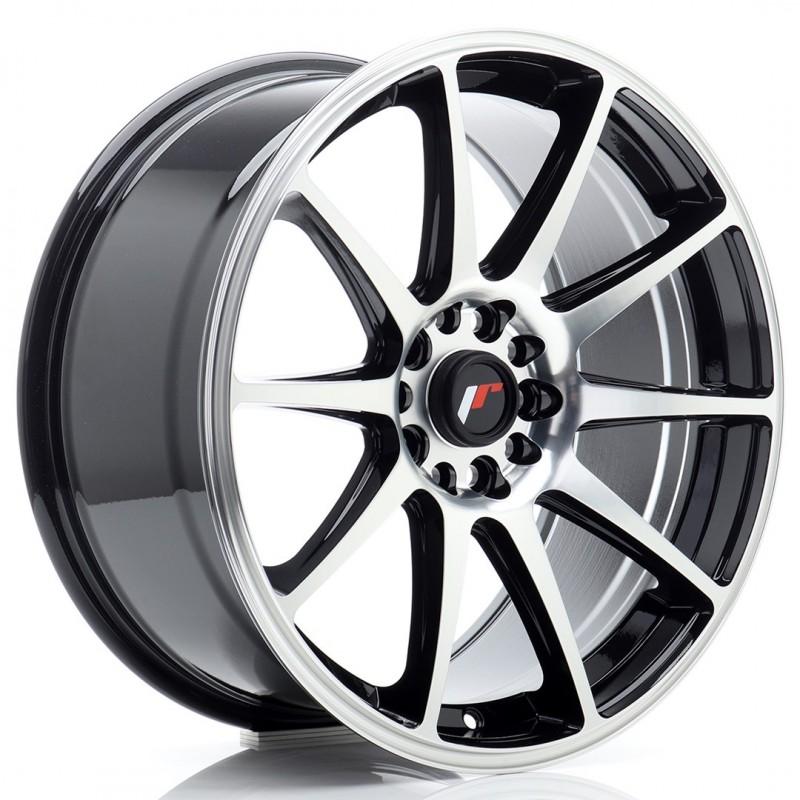 JR Wheels JR11 18x8,5 ET40 5x112/114 Black Machined Face