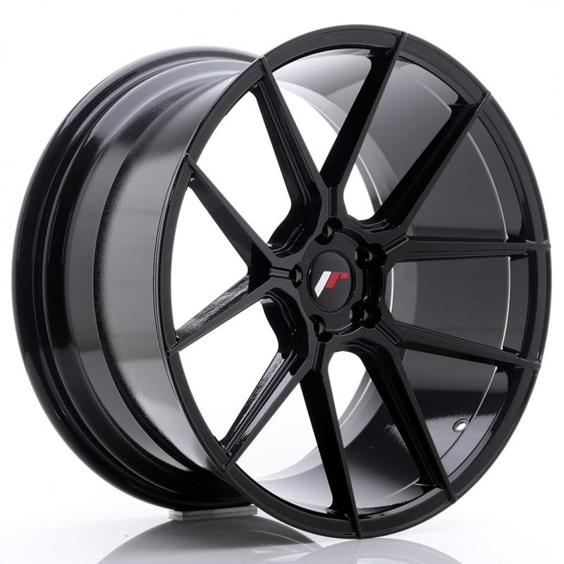 Llanta jr wheels jr30 20x10 et40 5x112 glossy black
