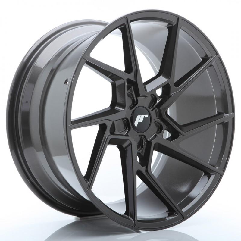 Llanta jr wheels jr33 20x10 et20-40 5h blank hyper gray