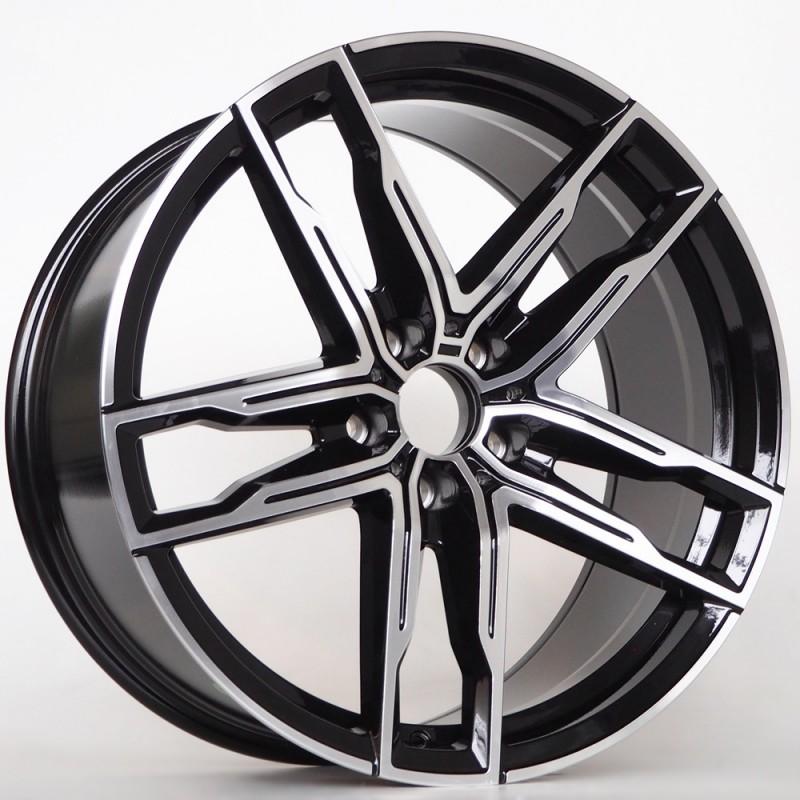 Llanta st wheels orson 9x19 5x120 et35 72.60 black face machined