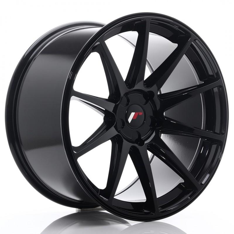 Llanta jr wheels jr11 20x11 et30-52 5h blank glossy black