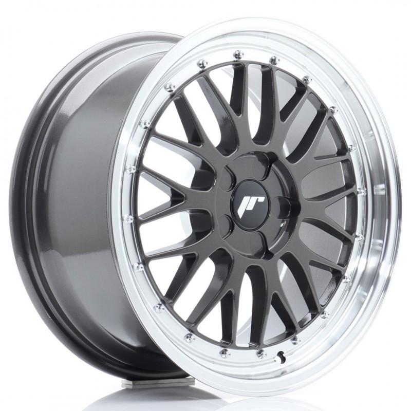 Llanta jr wheels jr23 18x8,5 et25-48 5h blank hyper gray w/machined lip