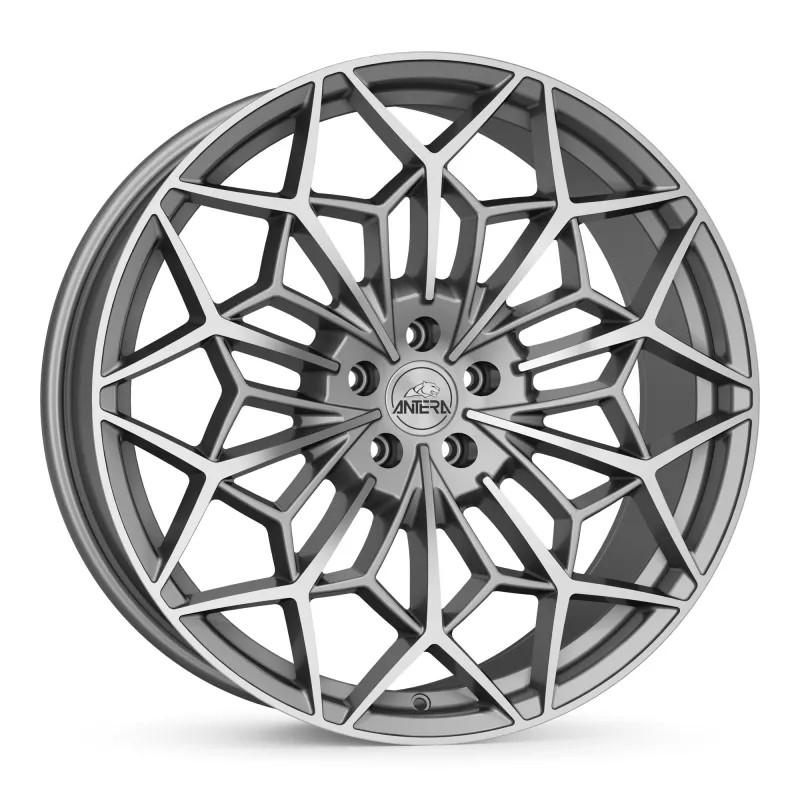Llanta ante a105 8.5x21 5x112 et35 66.6 moon grey diamond