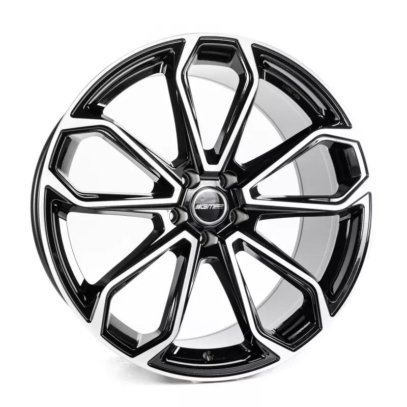 Llanta gmp furiosa 9.5x20 5x112 et26 66.5 black diamond