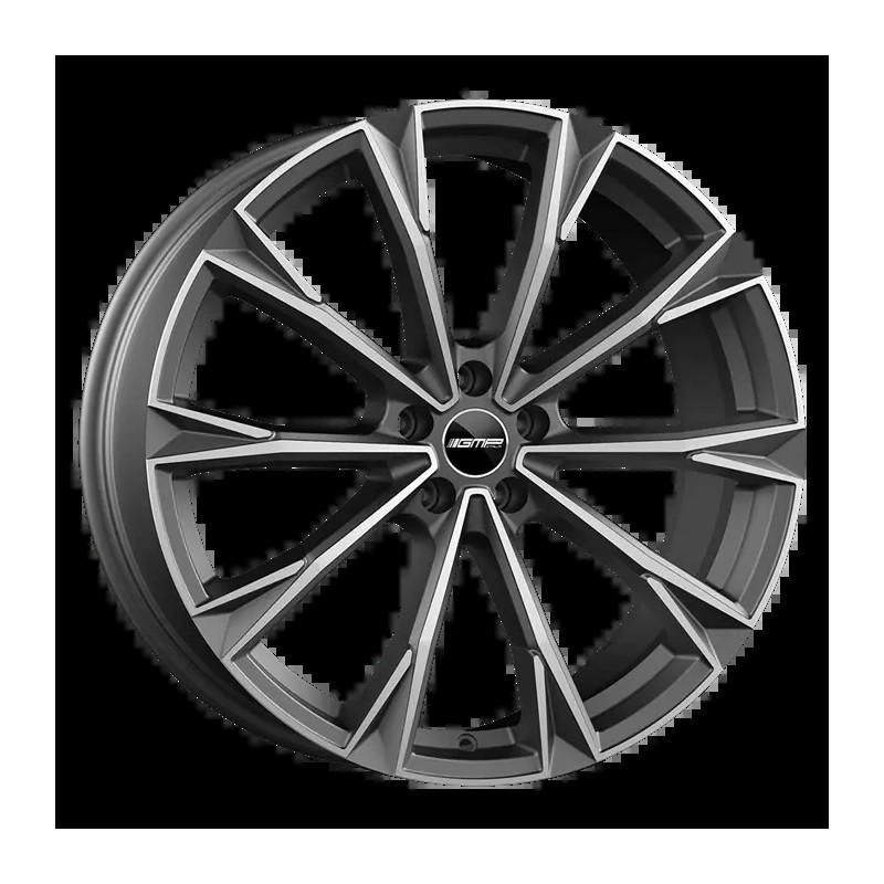 Llanta gmp totale 9.5x21 5x112 et43 57.1 matt anthracite diamond