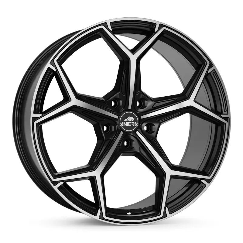 Llanta ante a101 8.5x20 5x114.3 et48 75 piano black diamond