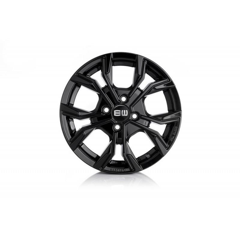 ELITE WHEELS EJ12 7.5X17 4X100 ET38 67.1 BLACK POLISHED