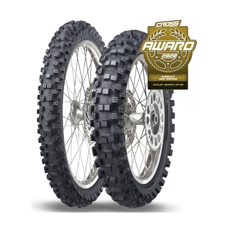 NeumÃ¡tico DUNLOP 120/90-19 66M TT GEOMAX MX53