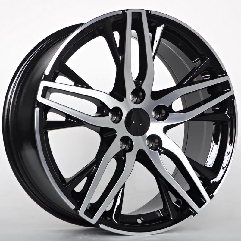 Llanta st wheels barnes 8x18 5x114.30 et50 64.10 black face machined