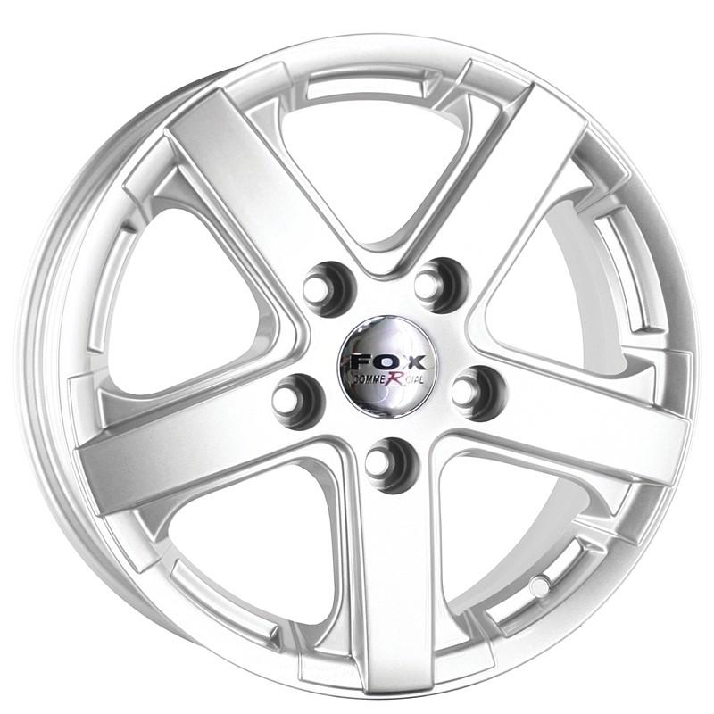 FOX VIPER VAN SILVER 5X120 6.50x16 ET50 65.1 PLATA