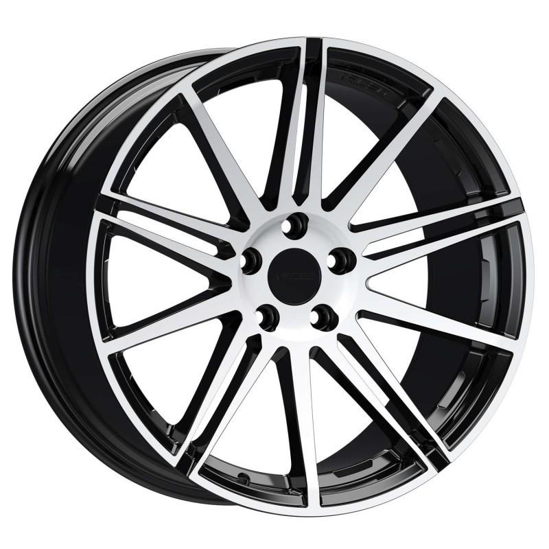 Llanta mallorca 8.5x19 5x112 et35 73.1 black polished