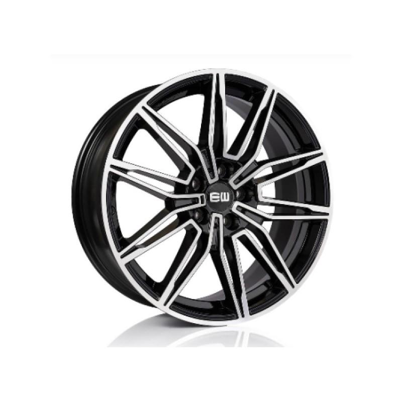 ELITE WHEELS EW17 8X19 5X112 ET47 66.6 BLACK POLISHED